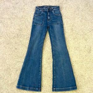 00 American Eagle Flared Jeans